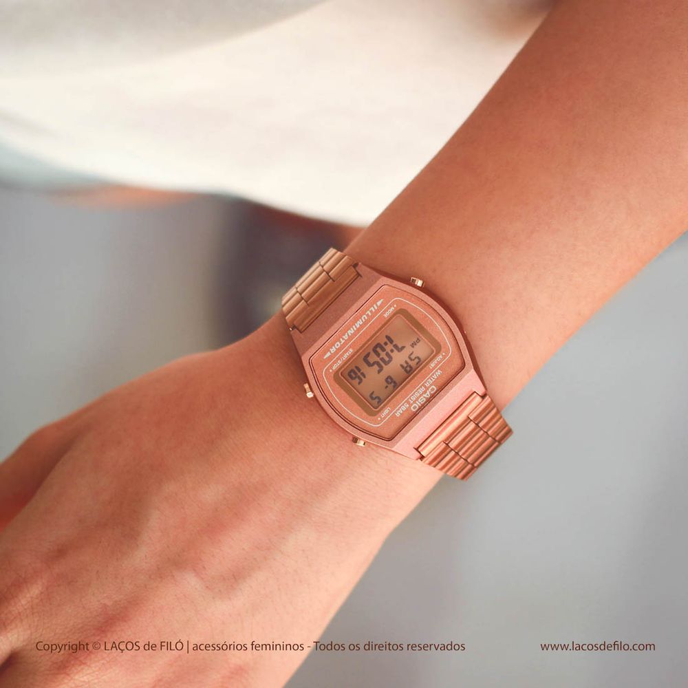 casio vintage mini rose