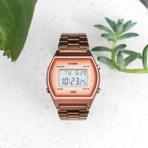 casio vintage glitter prata