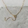 Colar Yin Yang Madreperola Banhado Ouro 18k 03